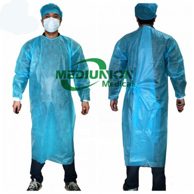 Disposable medical hospital Protective clothing waterproof isolation gown